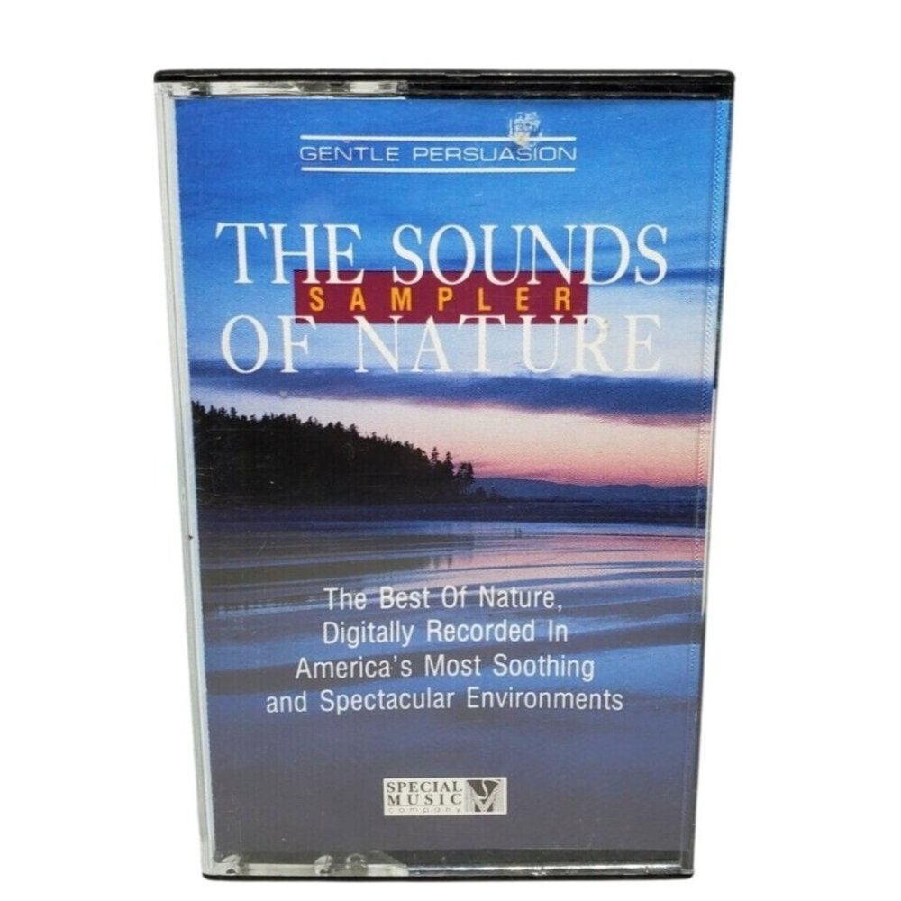 Vintage Gentle Persuasion The Sounds of Nature Sampler Cassette Tape 1990
